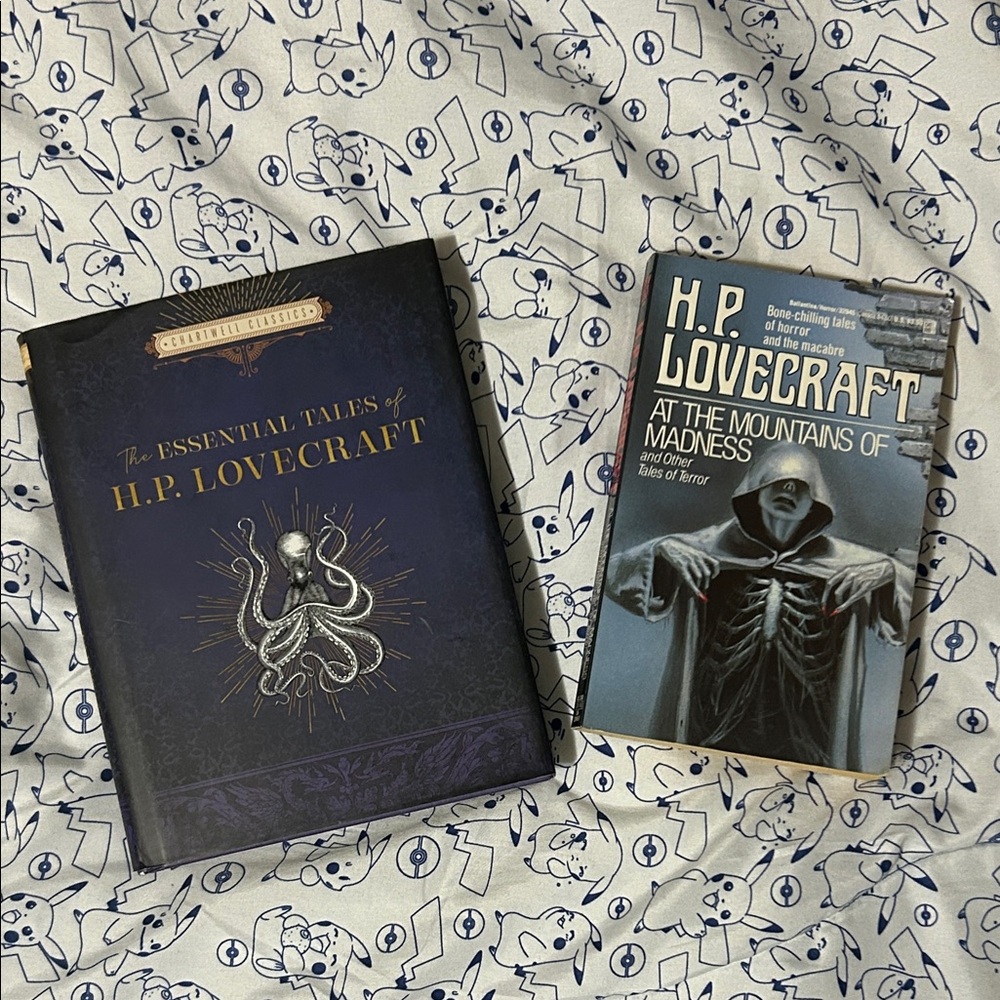 H.P. Lovecraft Short Stories Hardcover(2016) & Paperback(1988) Books